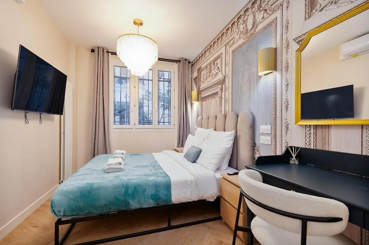 Apartmán Sophie Stay Montorgeuil -2Br 6P Wi-Fi Paříž